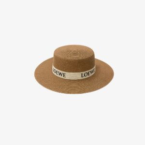 Loewe Logo Straw Hat