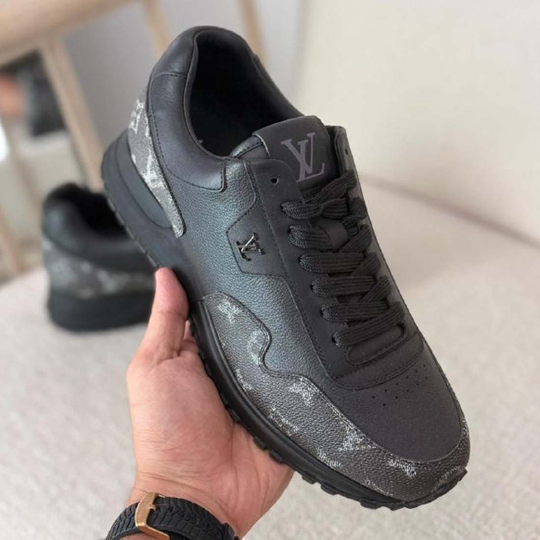 Louis Vuitton Run Away Monogram Sneakers