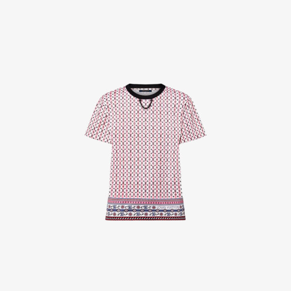 Louis Vuitton Scarf Print T-shirt