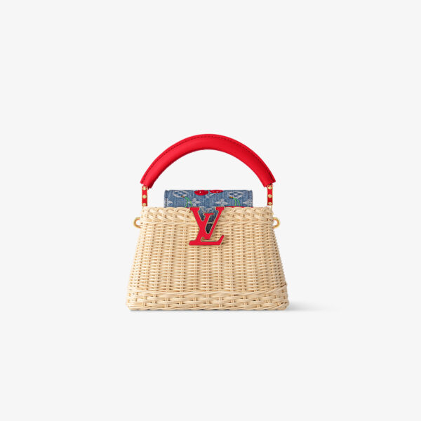 Louis Vuitton x Takashi Murakami Capucines Mini Bag