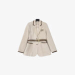 Miu Miu Blazer Beige with Belt
