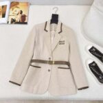 Miu Miu Blazer Beige with Belt