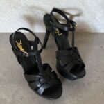 Saint Laurent Tribute Platform Sandals