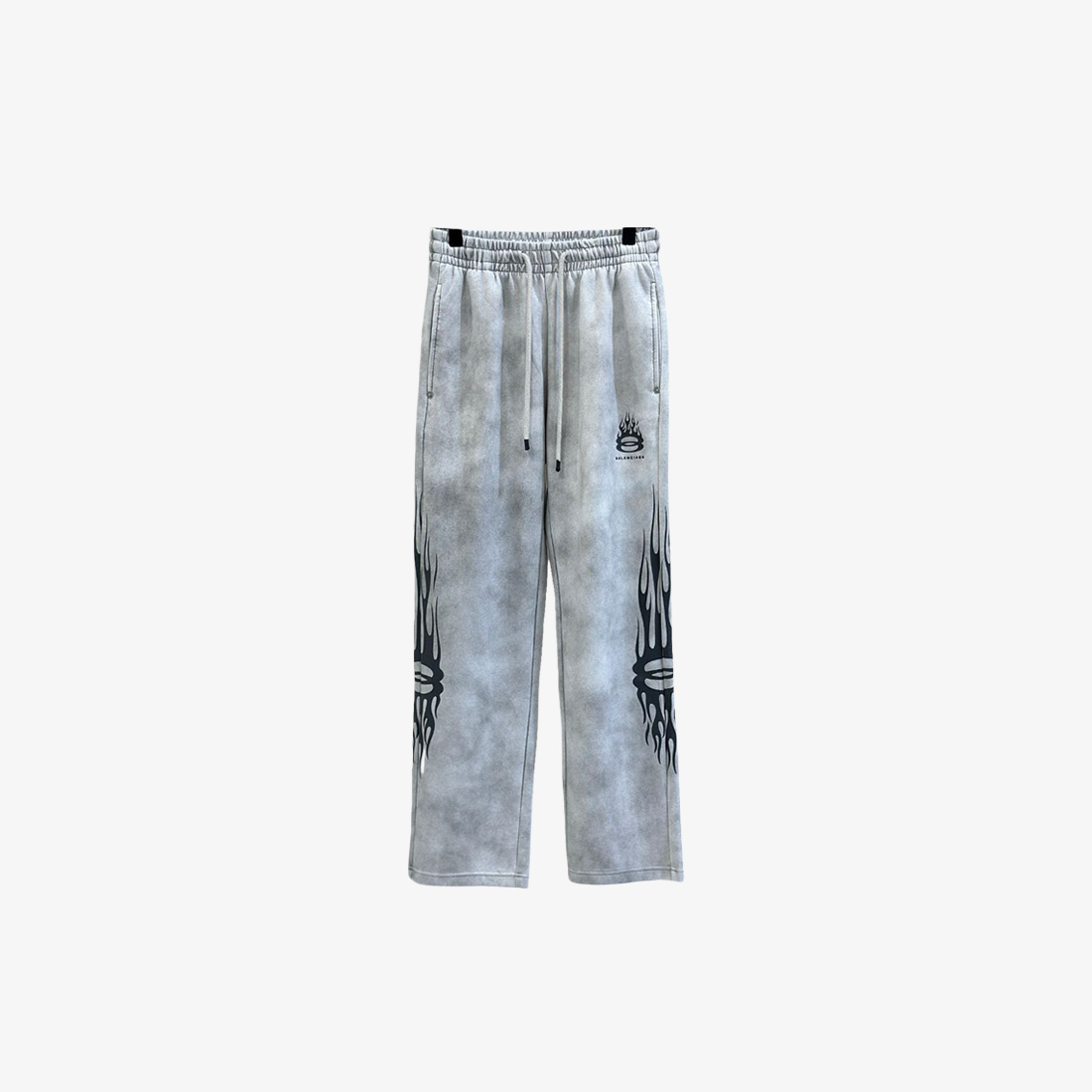 Balenciaga Jogger Pants Flame Logo