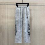 Balenciaga Jogger Pants Flame Logo