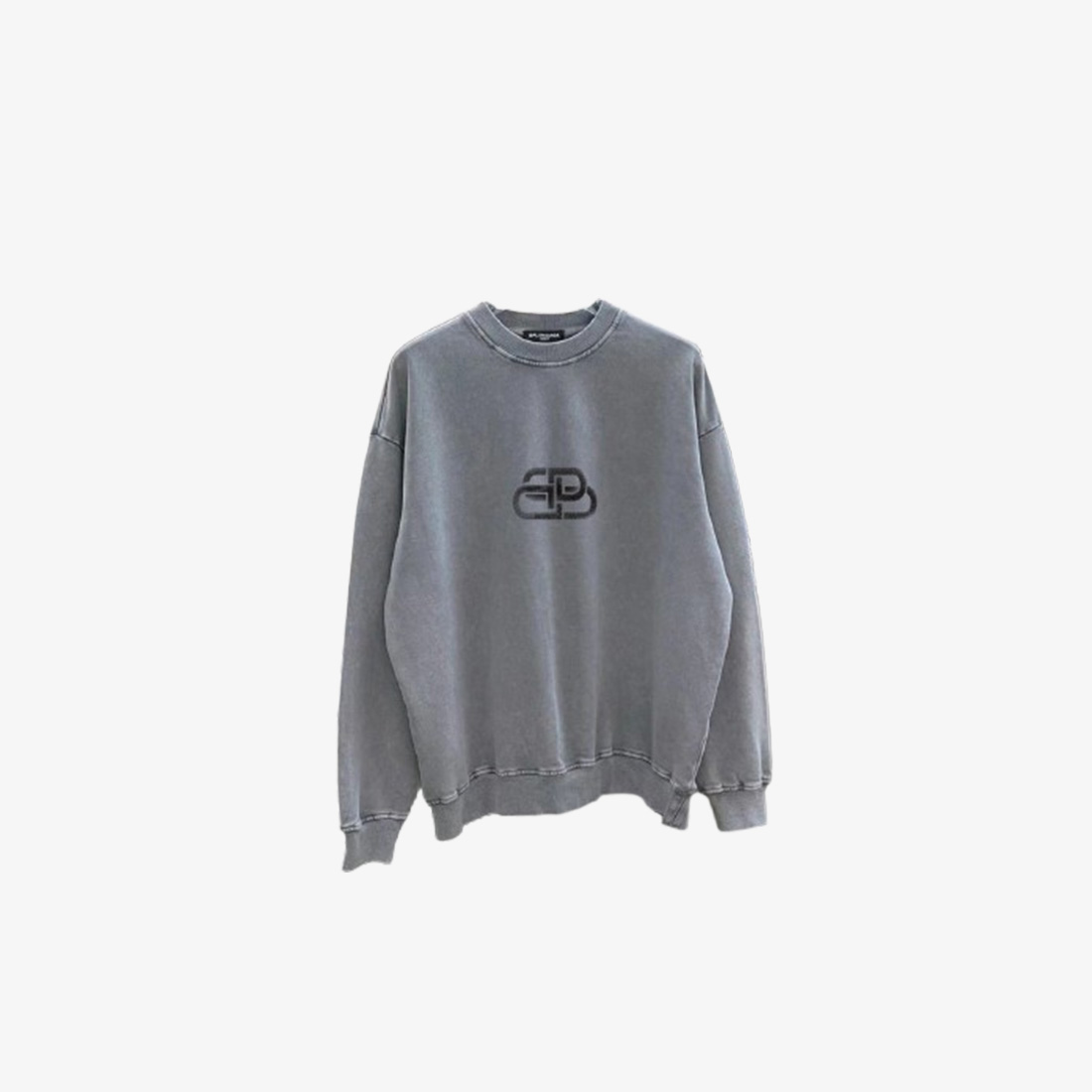 Balenciaga Logo Print Hoodie