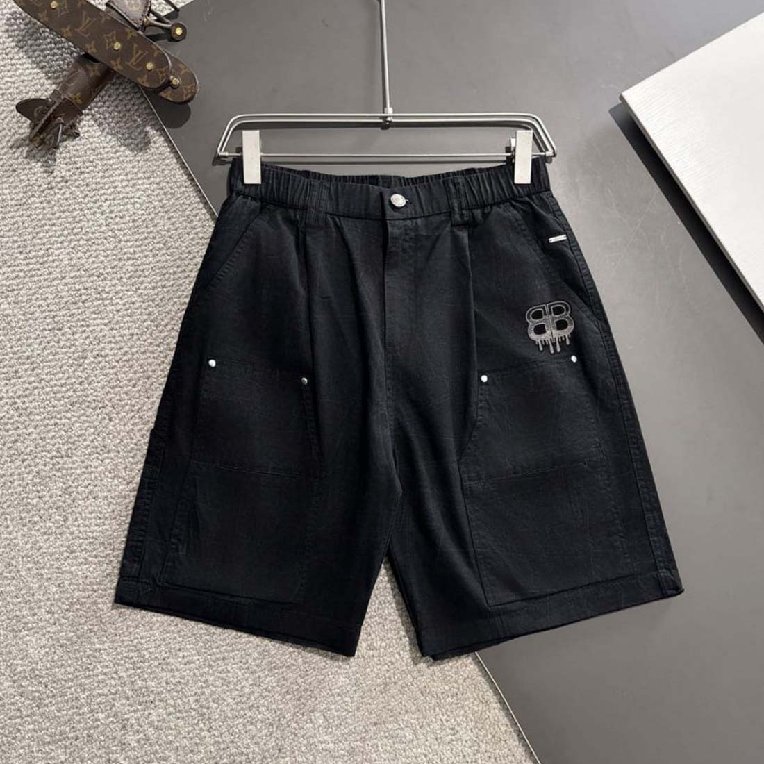 Balenciaga Logo Shorts