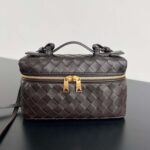 Bottega Veneta Intrecciato Leather Vanity Case
