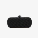 Bottega Veneta Knot Intrecciato Minaudière Clutch Bag