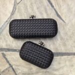 Bottega Veneta Knot Intrecciato Minaudière Clutch Bag