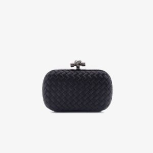 Bottega Veneta Mini Knot Intrecciato Minaudière Clutch Bag