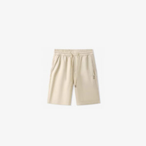 Brunello Cucinelli Linen Logo Shorts