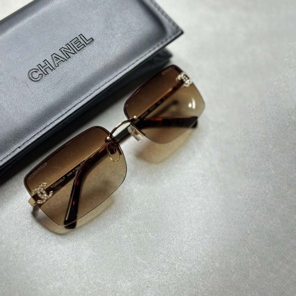 Chanel CC Rectangular Sunglasses