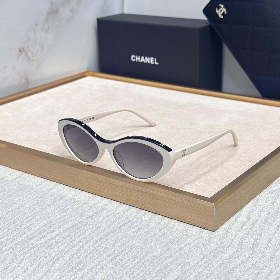 Chanel CH5416 Oval-Frame Sunglasses