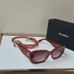 Chanel CH5488A Rectangle Sunglasses Brown