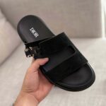 Dior Aqua Suede Sandals