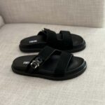 Dior Aqua Suede Sandals