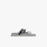 Dior Aqua Suede Sandals in Gray