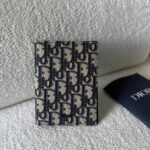 Dior Vertical Bifold Card Holder
