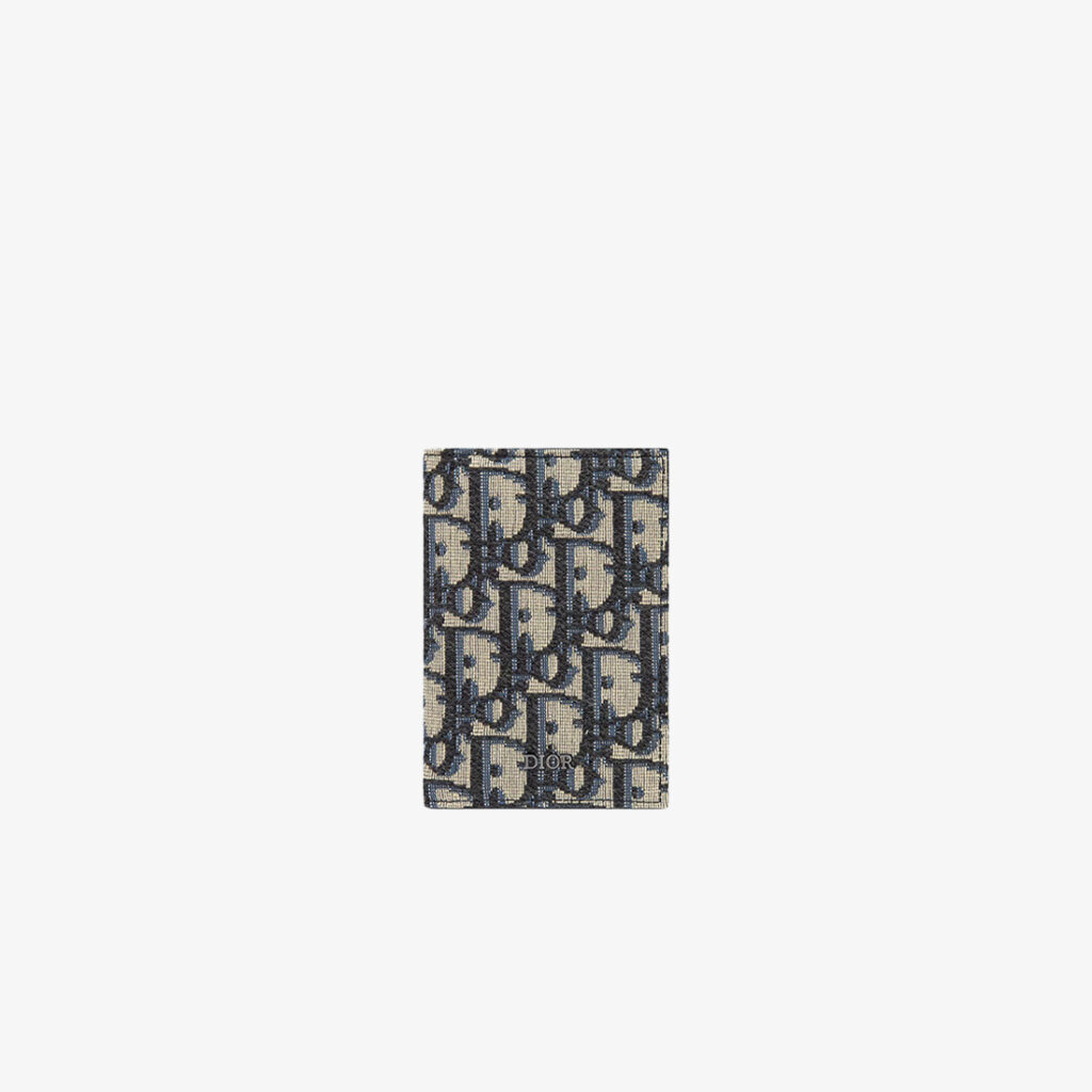Dior Vertical Bifold Card Holder
