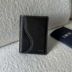 Dior Vertical Bifold Card Holder