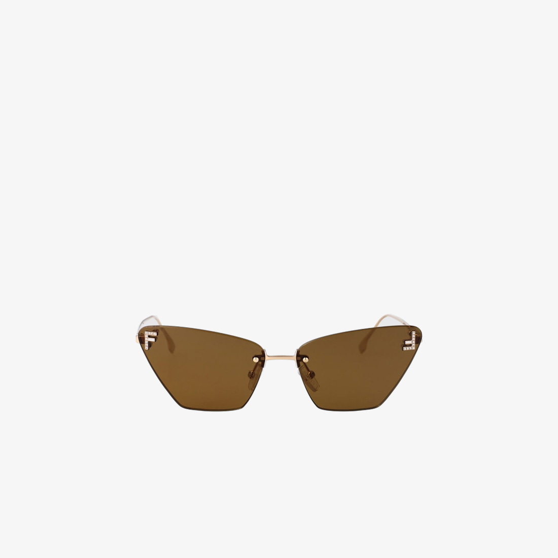 Fendi First Crystal Cat Eye Sunglasses