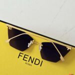 Fendi First Crystal Cat Eye Sunglasses