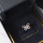 Graff Butterfly Silhouette Diamond Mini Ring