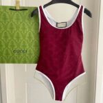 Gucci GG Terrycloth Jersey Jacquard Swimsuit