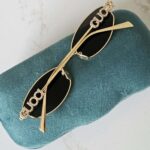 Gucci GG1802S Gold Round Sunglasses