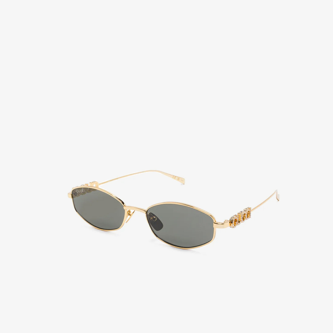Gucci GG1802S Gold Round Sunglasses