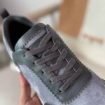 Hermès Bouncing Grey Suede Sneaker