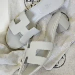 Hermès Oasis Sandal White