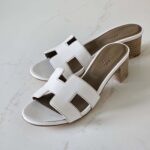 Hermès White Oasis Sandal - Image 2