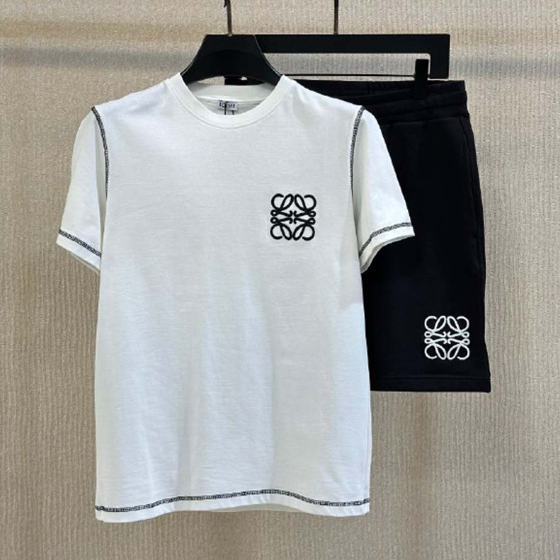 Loewe Logo T-Shirt & Shorts Set