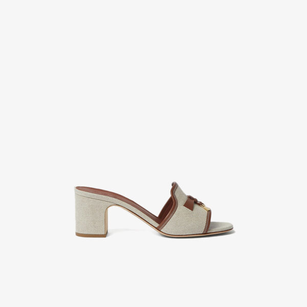 Loro Piana Summer Charms Heeled Sandal