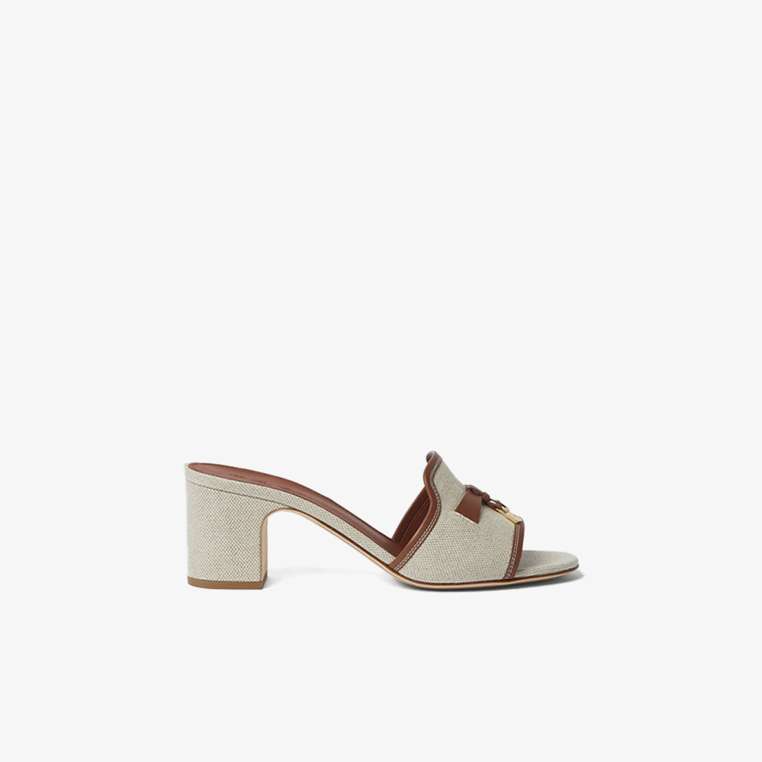 Loro Piana Summer Charms Heeled Sandal