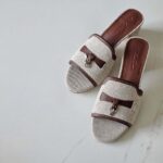 Loro Piana Summer Charms Heeled Sandal