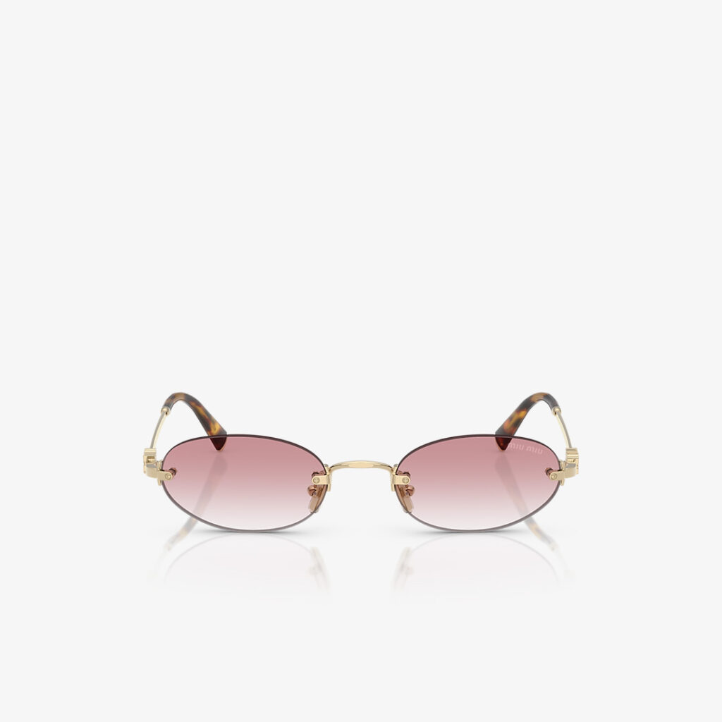 Miu Miu SMU A54 Logo Sunglasses