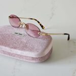 Miu Miu SMU A54 Logo Sunglasses