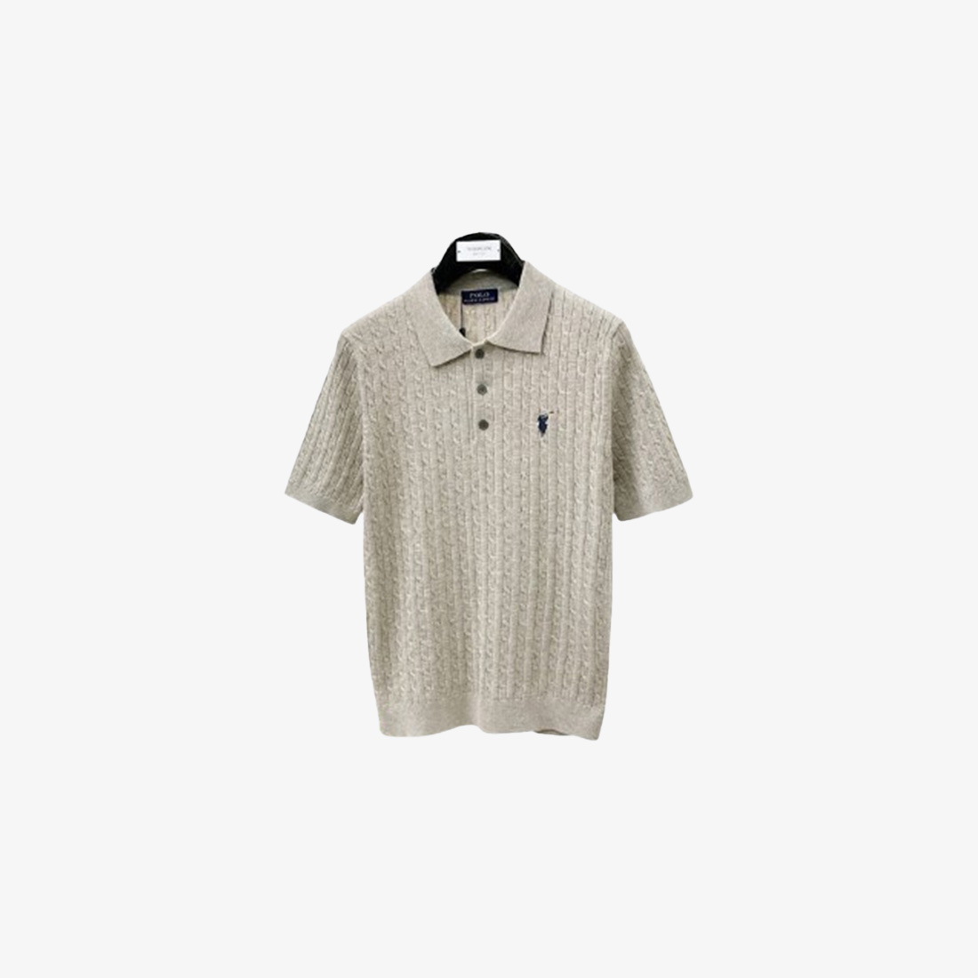 Ralph Lauren Cable Knit Polo Shirt