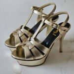 Saint Laurent Tribute High-Platform Sandals