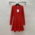 Self-Portrait Pointelle-Knit Mini Dress