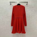 Self-Portrait Pointelle-Knit Mini Dress