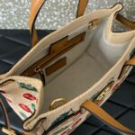 Valentino Garavani Antibes Cherryfic Small Jacquard Tote Bag