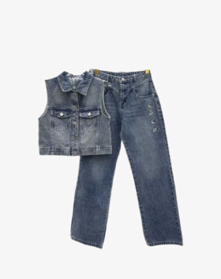Chanel Denim Two-Piece Set