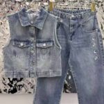 Chanel Denim Two-Piece Set