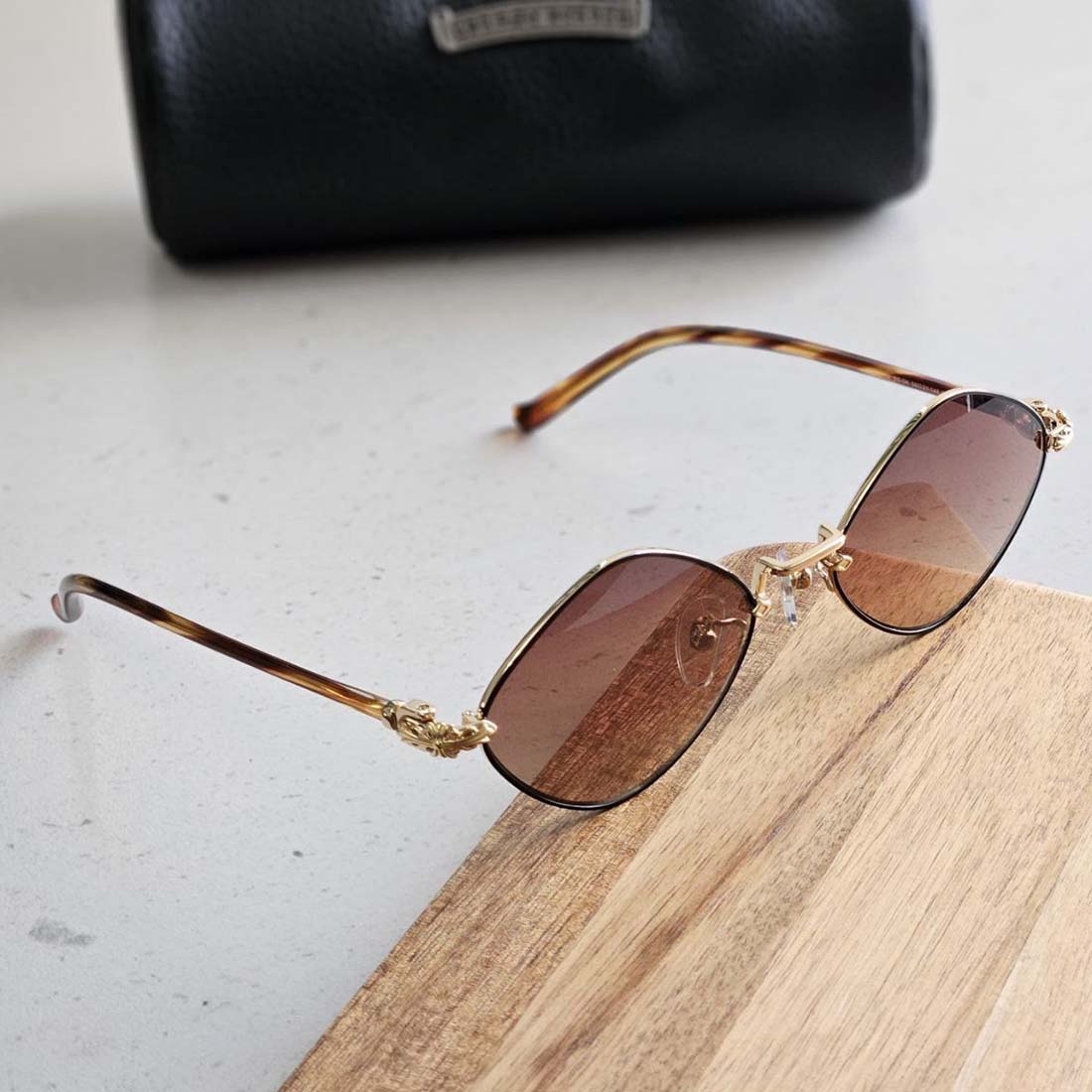 Chrome Hearts Diamond Dog sunglasses