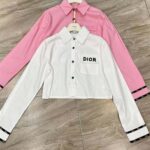 Dior Cropped White Shirt - Image 3