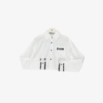 Dior Cropped White Shirt